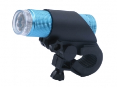 F2-012 Mini 9 LED Flashlight with Bike Mount